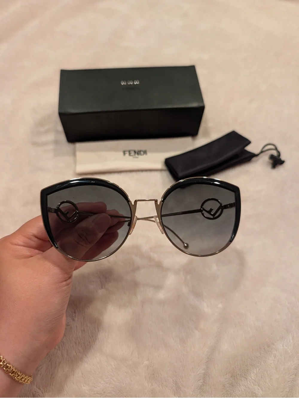 Fendi Women's 58mm Metal Butterflys Sunglasses